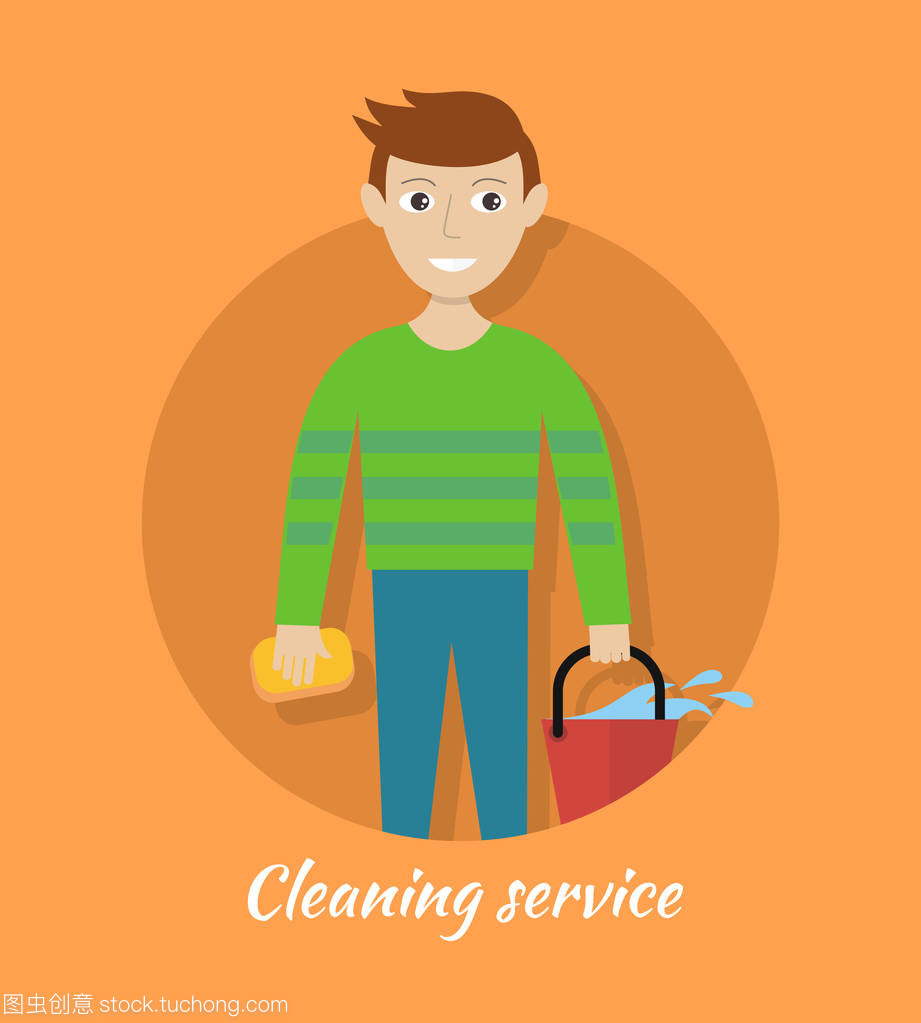 清潔服務中的經(jīng)典工具 水桶與海綿的專業(yè)應用